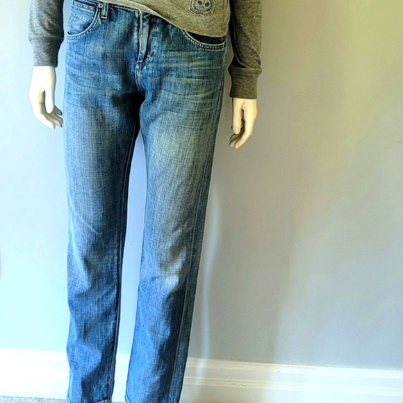 Citizens of Humanity by Jerome Dahan Daisy Relaxed Tapered Leg Denim Size 24 - Picture 1 of 13